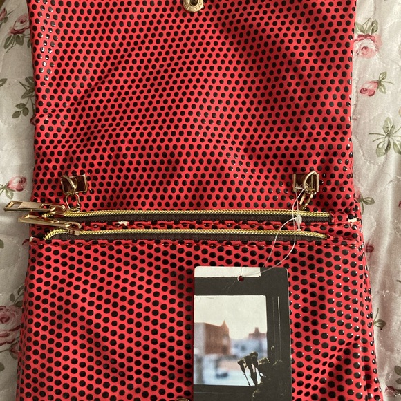 NWT Kimchi Blue Red Polka Dot Bag *see pics - Picture 2 of 11